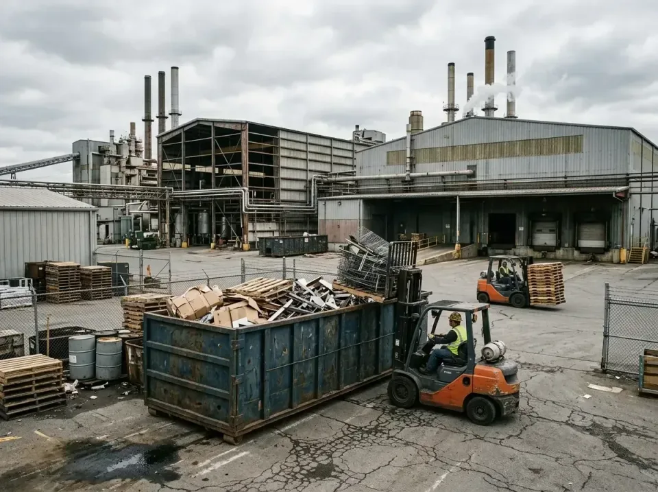 industrial-factory-scrap-conta-003 — frequently asked questions, Cheap Roll-off Dumpster Rentals in Slinger, WI